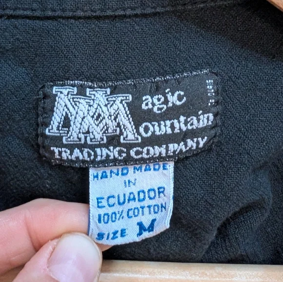 Black Button-Up Jacket - Picture 3 of 3